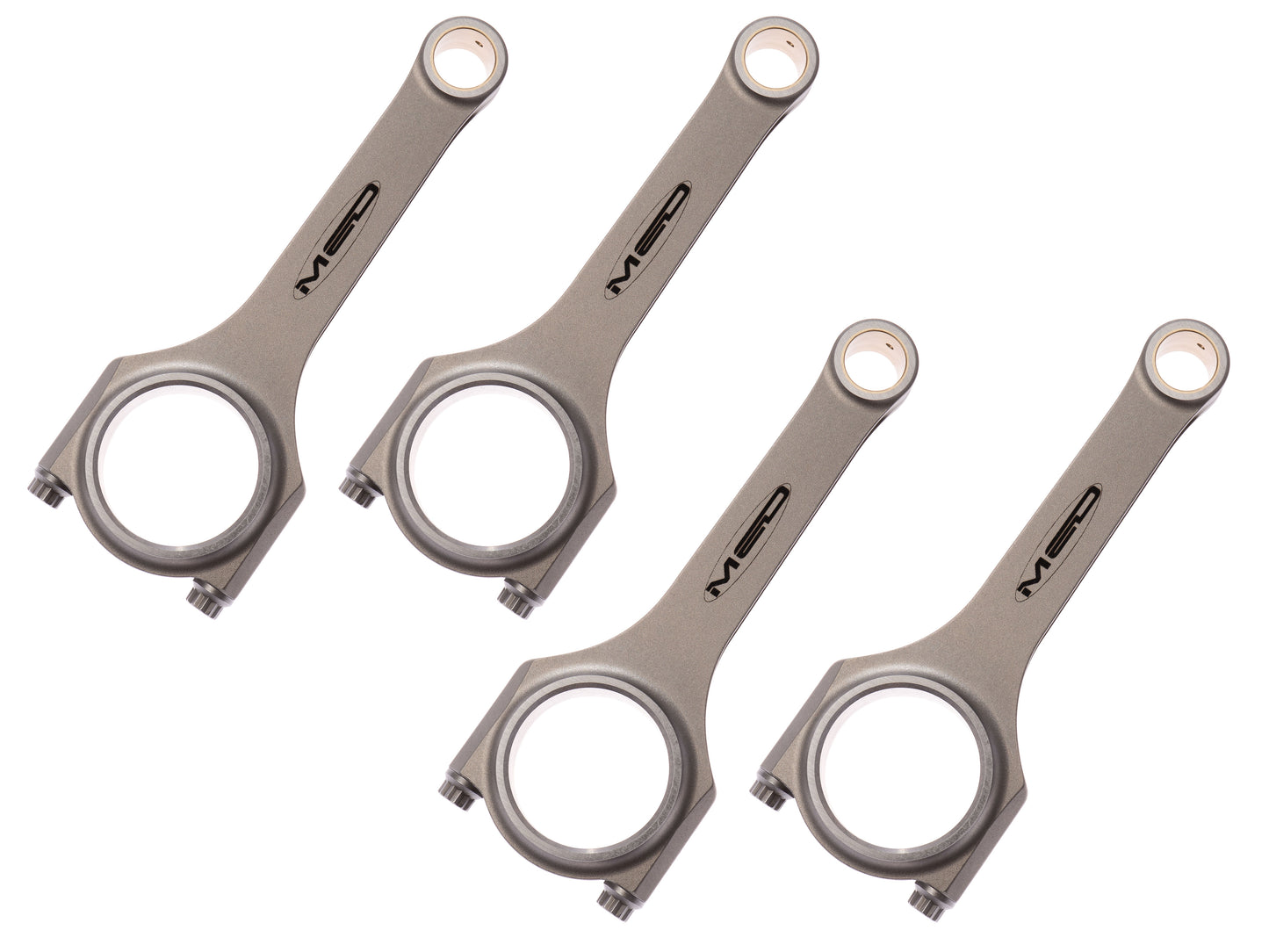 MED STEEL CONRODS - STD LENGTH - 13/16" PIN - 1.750" ENDS
