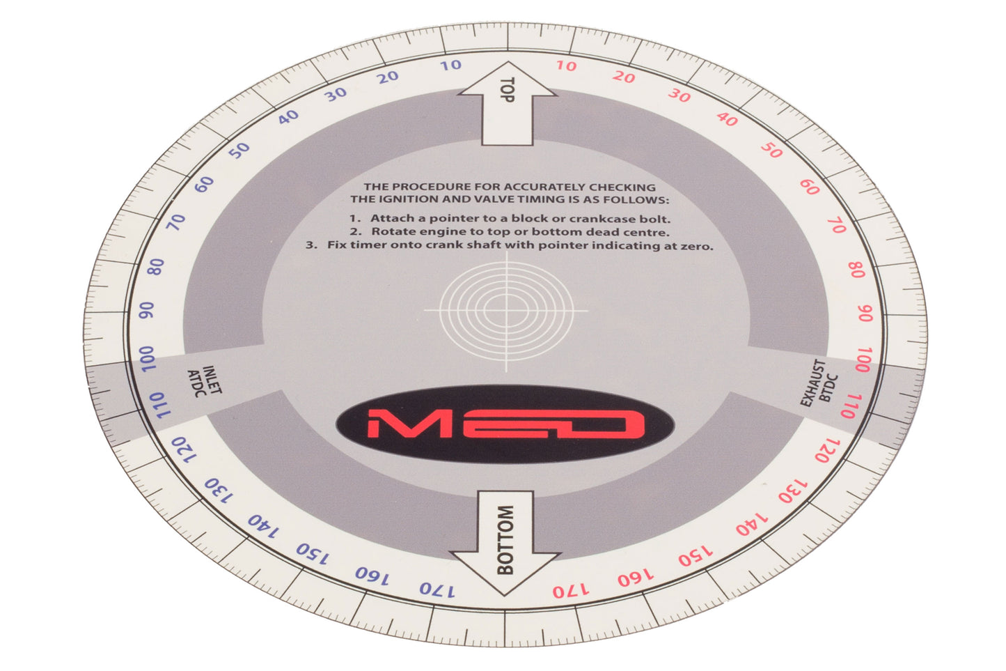 MED CAMSHAFT TIMING SETUP DISC