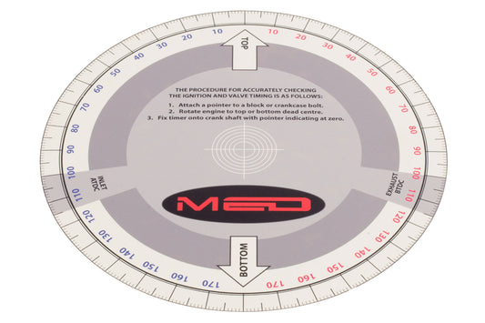 MED CAMSHAFT TIMING SETUP DISC MED CAMSHAFT TIMING SETUP DISC