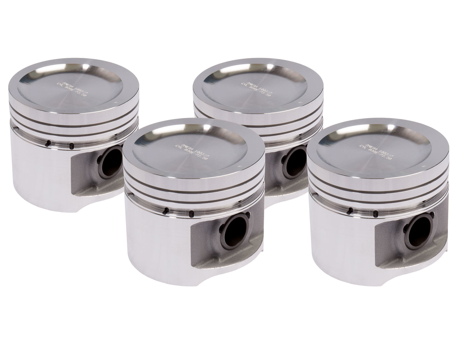 OMEGA DIECAST PISTONS - 73.5MM