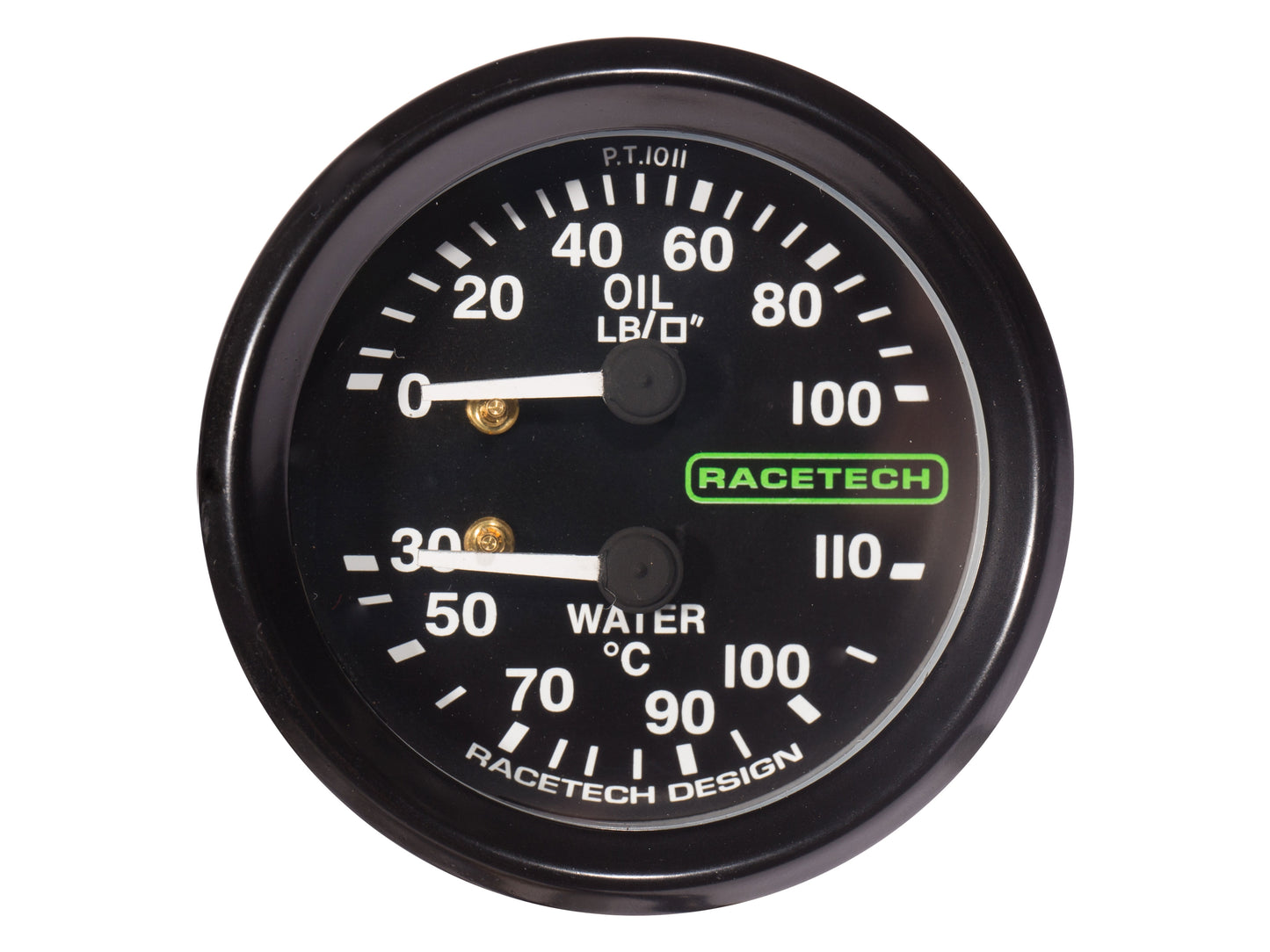 RACETECH 52MM OIL PRESS/WATER TEMP GAUGE