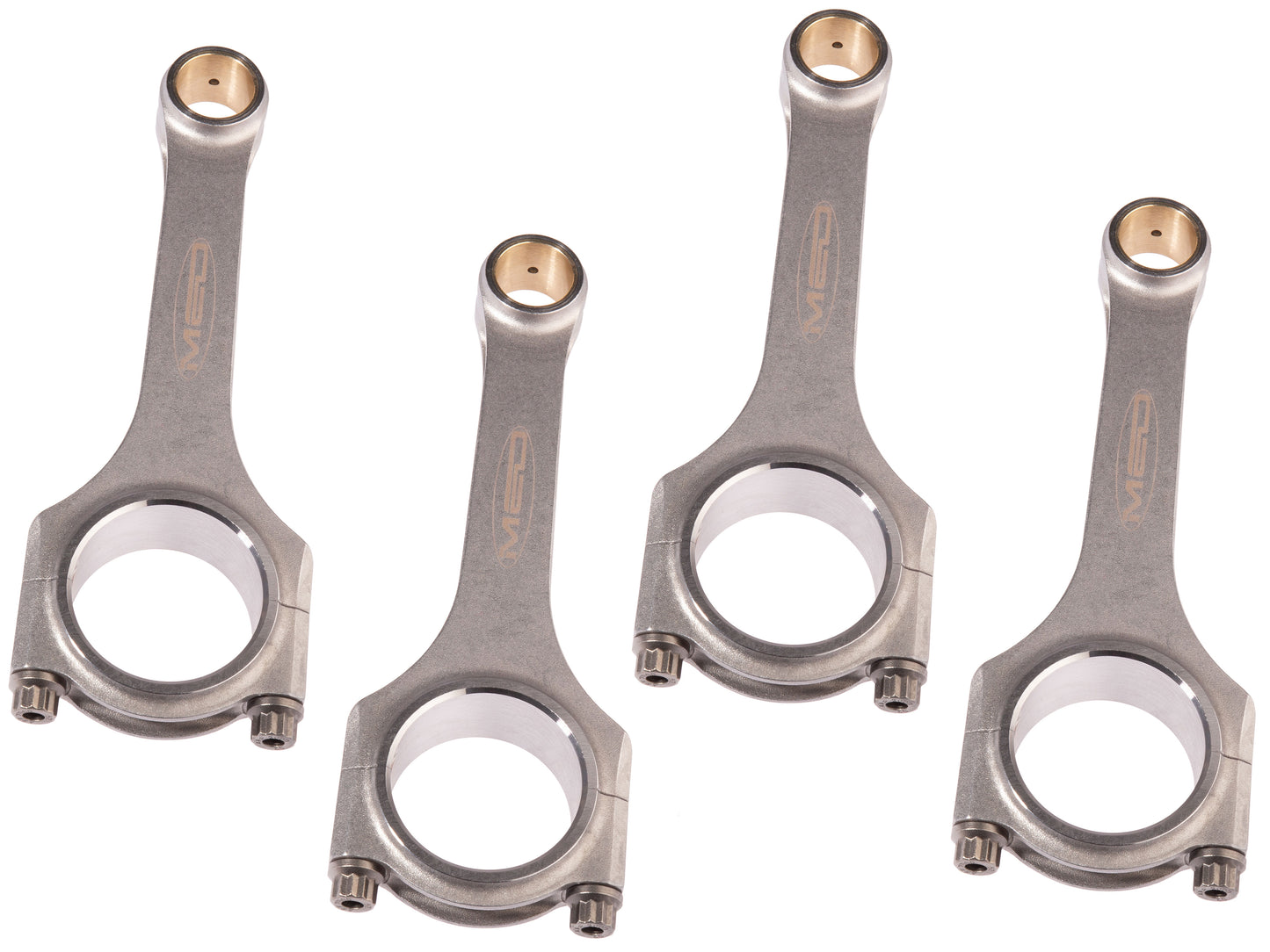 MED H-BEAM STEEL CONRODS - 6.000" LENGTH