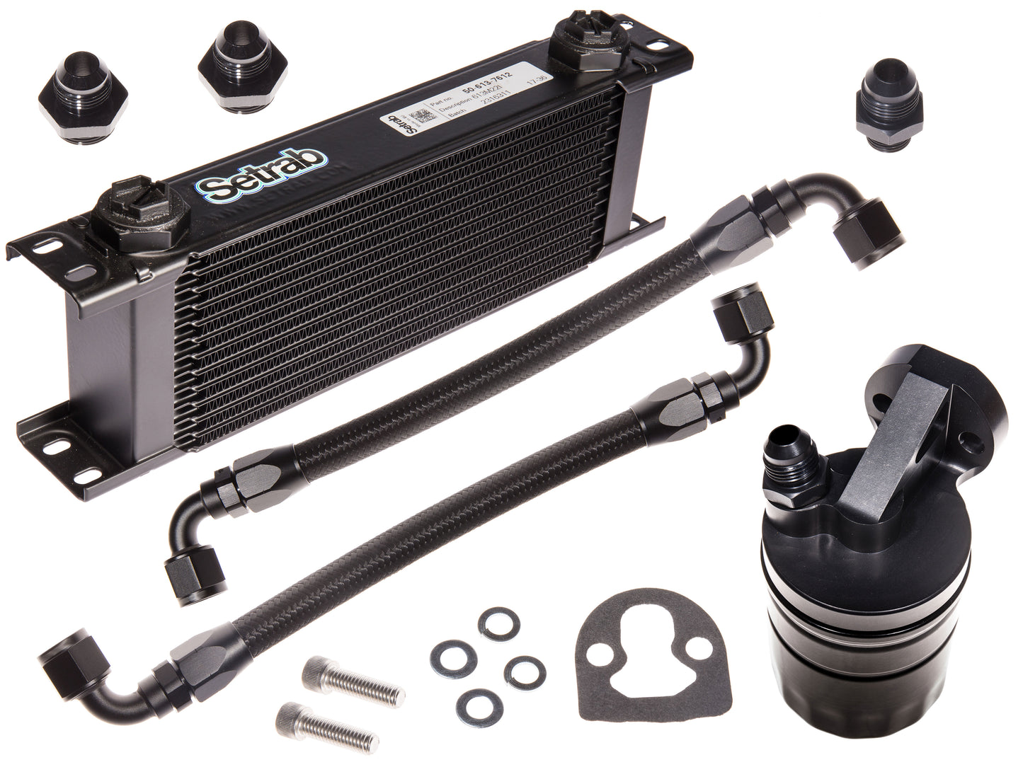 MED RACE OIL COOLER KIT