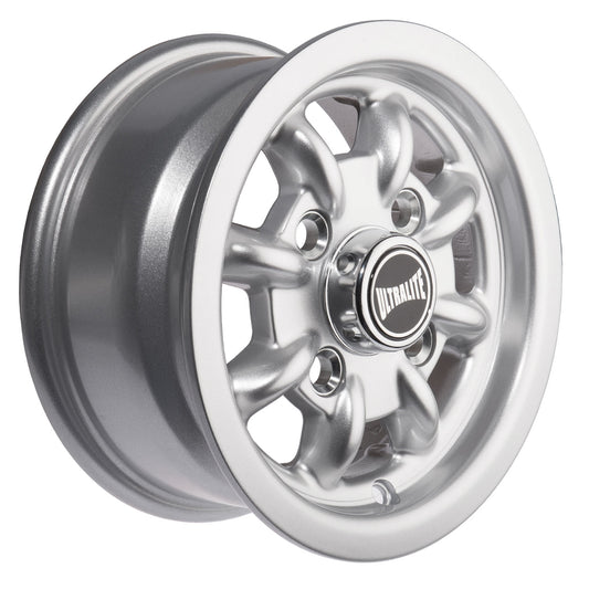 ULTRALITE RALLY WHEEL SET - 4.5" x 10" SILVER