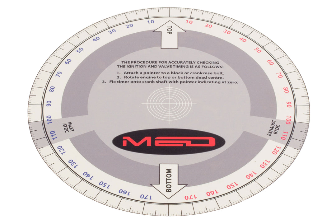 MED CAMSHAFT TIMING SETUP DISC | MED
