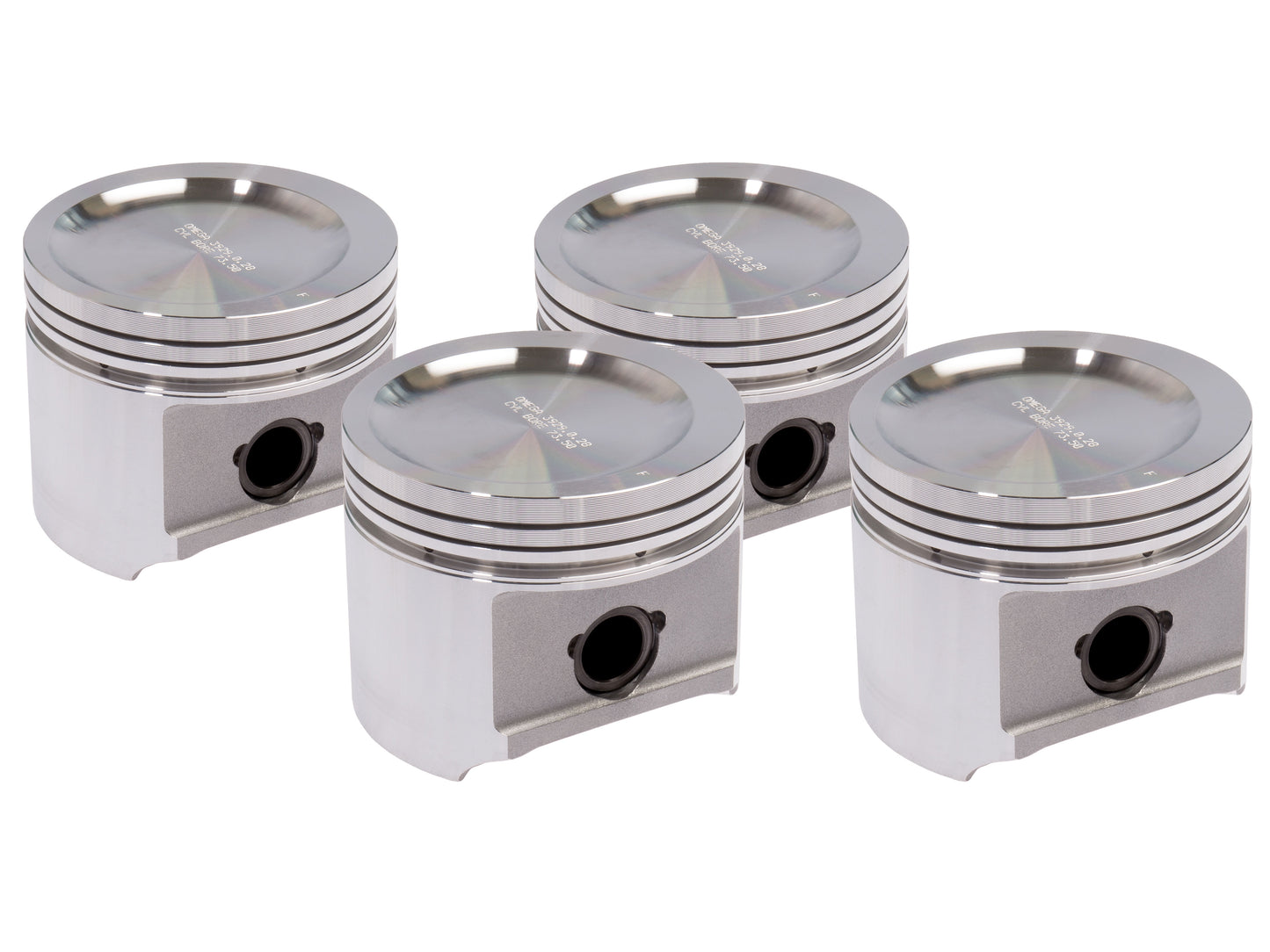 OMEGA FORGED PISTONS - 73.5mm - STANDARD HEIGHT