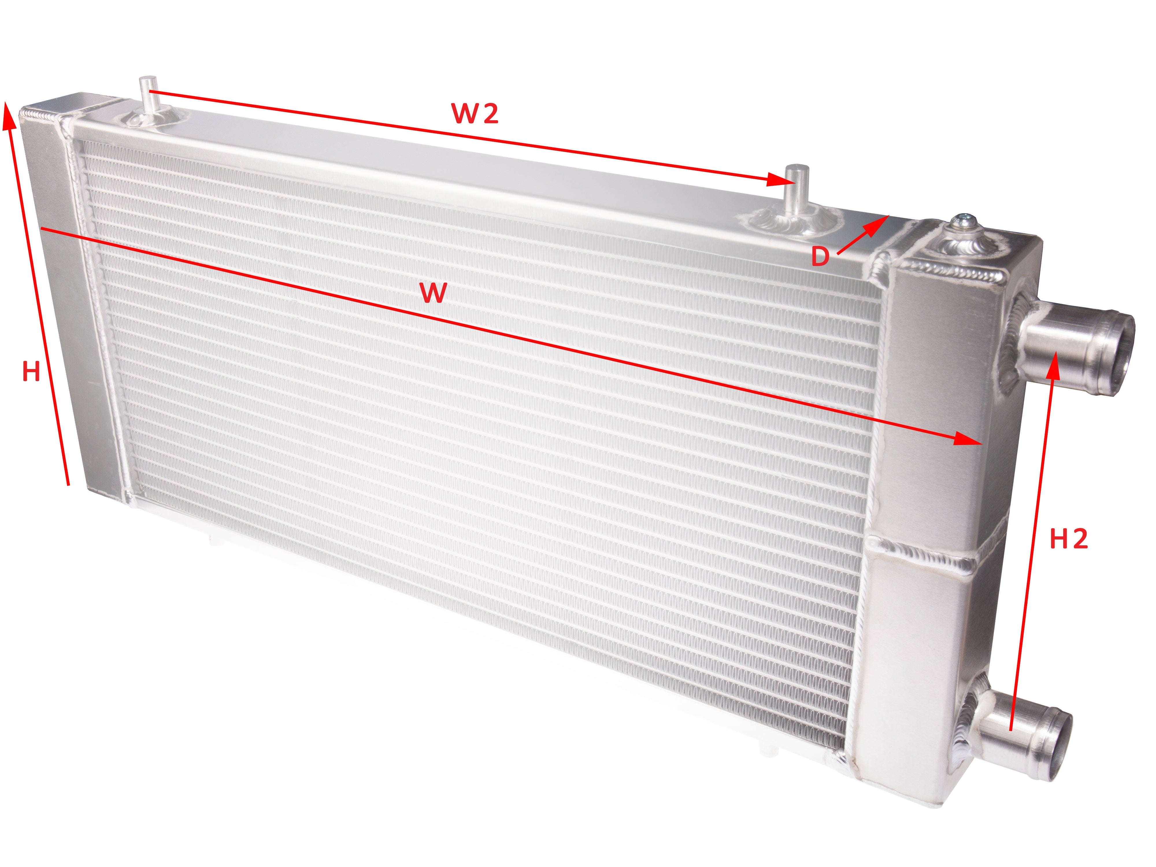 Menk Type Radiators MED EXTREME FRONT-MOUNT RADIATOR | MED