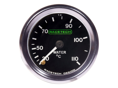 RACETECH 52MM CLASSIC WATER TEMP GAUGE