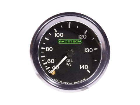 RACETECH 52MM CLASSIC OIL TEMP GAUGE